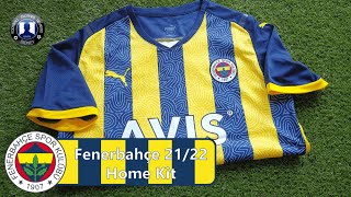 PUMA Fenerbahçe 202122 Home Jersey Unboxing  Try on 【mlsellru】Fenerbahçe Özil YaşıyoruzSeni [upl. by Solotsopa771]