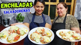 ENCHILADAS 100 SALVADOREÑAS COMO HACERLAS PASO A PASO [upl. by Ignacia]