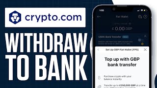 How To Withdraw Money from Cryptocom To Bank Account 2024 Step by Step [upl. by Ycniuqed]