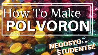 How To Make Polvoron with costing  Negosyo Recipe  Food and Mood [upl. by Berkley]