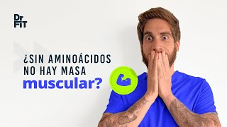 ¡Dr revela el secreto ¿Realmente NECESITAS aminoácidos para GANAR masa muscular🤔😱AMINOACIDOSBCAA [upl. by Inek]