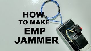 How to make EMP Jammer  Step by Step [upl. by Satsok]