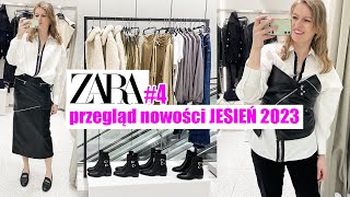 JESIENNY PRZEGLĄD NOWOŚCI I MIERZYMY ZARA cz4 JESIEŃ ZIMA 2023 TRENDY 202324 [upl. by Leanna]