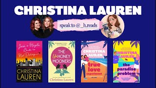 Christina Lauren Interview with hreads [upl. by Brunell408]