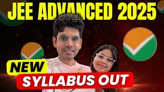 JEE Advanced 2025  New Syllabus OUT jee1 jee2025 [upl. by Kati]