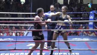 Genah Lion Muay Thai vs Lindsay Rawai Muay Thai [upl. by Otilopih]