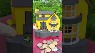 piggy bank with locker  poppy house money collect ATM  dog house coin reversehc658 piggybank [upl. by Cenac]