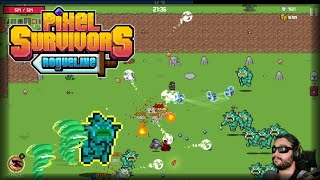 Pixel Survivors  Roguelike  É muito bicho forte Desgraça [upl. by Sirovaj]