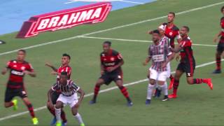 Fluminense 3x3 Flamengo Final  Taça Guanabara Campeonato Carioca 2017  Melhores Momentos [upl. by Nahem557]