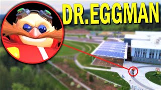 Drone Catches DR EGGMAN From SONICEXE IN REAL LIFE EGGMAN’S CHAOS EMERALD [upl. by Penney400]