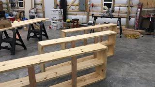 DIY How To Make Cabinets For Your Shop Part 1 [upl. by Ancalin]