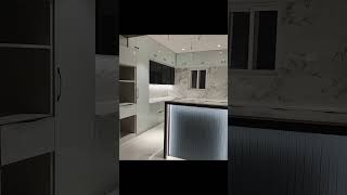 Acrylic finished kitchen ✨✨ 📞9666166070 interior design viralvideo shortvideo youtubeshorts [upl. by Hsetim]