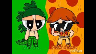 Mr Gus And Pizza Steve Uncle Grandpa PPG 💚💚💚🍕🍕🍕 [upl. by Epolenep338]