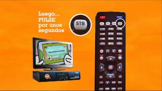 Apaga y enciende tu Tv y decodificador con el control remoto de UNIVISA [upl. by Pandora468]