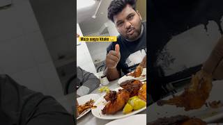 CHICKEN TANDOORI 🍗💯MAZA AAGYA KHAKE streetfood food foodie biryani indianstreetfood [upl. by Tennes]