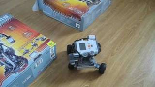 LEGO MINDSTORMS NXT SPC The Self Parking Car [upl. by Ger778]