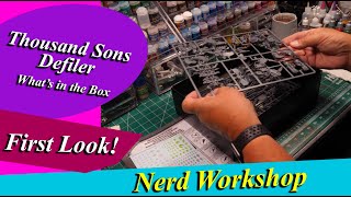 Thousand Sons Defiler  Warhammer 40K  Whats in the box [upl. by Pepe]