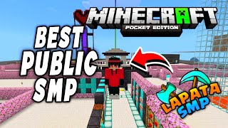 Best Public Smp 🥶 For Minecraft  pocket  Java 247 online  how to join smp 🎉 [upl. by Adlih]