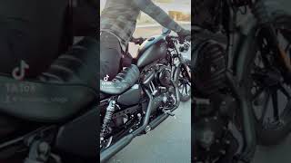 Harley davidson sportster iron 883 raw sound  sportster 883 2020  soundcheck las vegas motorcycle [upl. by Eednac]