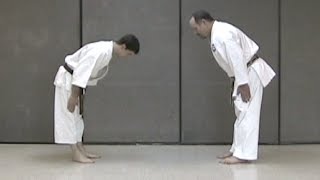 One Minute Bunkai Seisan Bunkai no Kata twoman form [upl. by Solenne723]