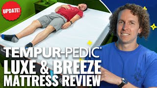 TempurPedic Mattress Review  New Breeze Models MUST WATCH [upl. by Inihor]