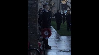 Remembrance Sunday Kirkwall Orkney 13th November 2022 [upl. by Mixam]