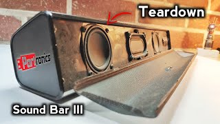 Portronics Sound Bar III Teardown  Speaker ke andar kya hota hai  Hindi [upl. by Afesoj965]