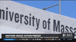 Tuition Freeze Recommended At UMass [upl. by Yevad]