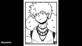 Bakudeku Omegaverse  Simply love PART 1 Mini comic [upl. by Bel]