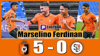 ［Official］🇮🇩Marselino Ferdinan play scenes  Playoffs Match5 KMSK Deinze vs SL16🇧🇪 [upl. by Euqinehs887]