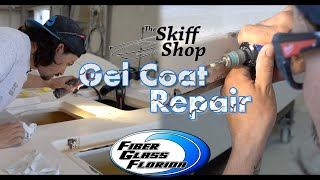 Gelcoat Repair  How to repair cracks and chips in damaged gelcoat [upl. by Charo]