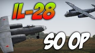 War Thunder IL28 JET BOMBER War Thunder Jet Gameplay [upl. by Ellehcam528]