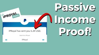 IPRoyal Review – Great Passive Income or Scam Payment Proof Included [upl. by Htebazie]