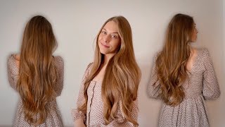 My Hair Routine  My Tips For Growing Long Hair [upl. by Enyawed]