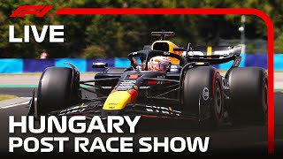 LIVE Hungarian Grand Prix PostRace Show [upl. by Engen84]