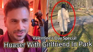 Stjepan Hauser And His Girlfriend Celebrating Valentines Day In Park 2023 [upl. by Nidorf]