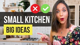 ✅ TOP 10 SMALL KITCHEN Interior Design Ideas and Home Decor  Tips and Trends [upl. by Dombrowski258]