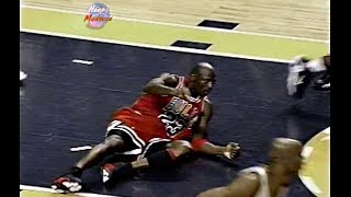 Last 1 Minute of Bulls vs Pacers Game 6 in 1998 Playoffs [upl. by Atima]