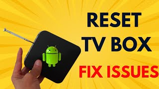 Fix a frozen screen boot loop and other Android TV Box issues  Reset Box without remote [upl. by Pierette]