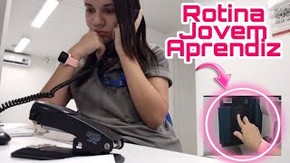 Jovem Aprendiz Rotina no Trabalho👩🏼‍💻 Área Administrativa [upl. by Ahsercal]