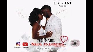 Ab Nabil  Najua Unanipenda Official Video [upl. by Ahseym]