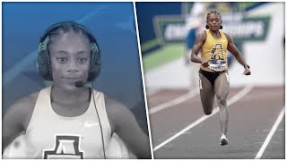 Cambrea Sturgis Shocks The World With 100m200m Double At NCAAs [upl. by Selby]