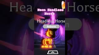 Neon Headless Horse Adopt me Halloween update 2024 1ksubscribers PlayAdoptMe [upl. by Vincent251]