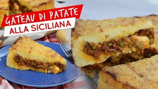 Gateau di patate alla siciliana ricetta facile e veloce [upl. by Mehetabel960]