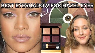 BEST EYESHADOW COLORS FOR HAZEL EYES [upl. by Adev]