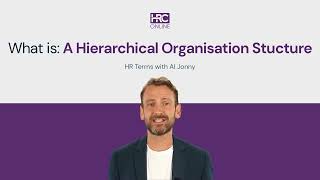 What is A Hierarchical Organisational Structure [upl. by Redmer]