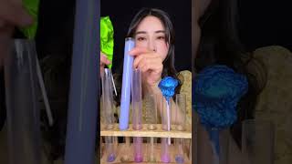 👆 asmr 🎁🍫👆🍭🥤🎉 mukbang eating candy asmrcandy food [upl. by Jeroma]