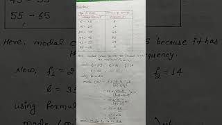 statistics class10 ncert maths exercise 142 que No 1 shorts ✍️📚👍 [upl. by Nakah29]