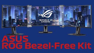 ベゼルが消えるベゼルフリーキットを試してみた  ASUS ROG BezelFree Kit ABF01 [upl. by Drofnats936]