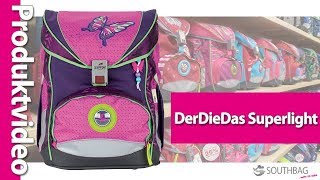 DerDieDas Schulranzen ErgoFlex Superlight  Produktvideo [upl. by Lasonde]